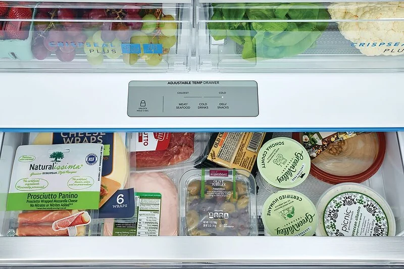 Frigidaire Gallery 36" 28.3 pi cu Réfrigérateur à porte française - Inox - GRFS2853AD - Boîte Ouverte