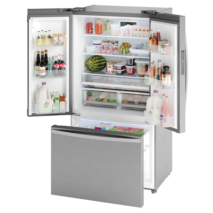 Kenmore 36'' 20.3 pi cu Réfrigérateur Portes Francaises - Inox - KKFDR36 - Boîte Ouverte