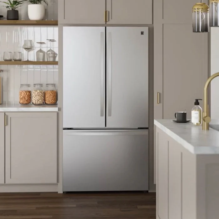 Kenmore 36'' 20.3 pi cu Réfrigérateur Portes Francaises - Inox - KKFDR36 - Boîte Ouverte