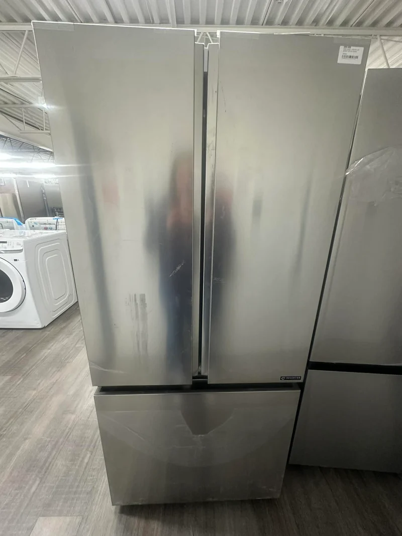 Hisense 30 po 20.8 pi cu. réfrigérateurs portes françaises - inox - RF21A3FSE - boîte ouverte