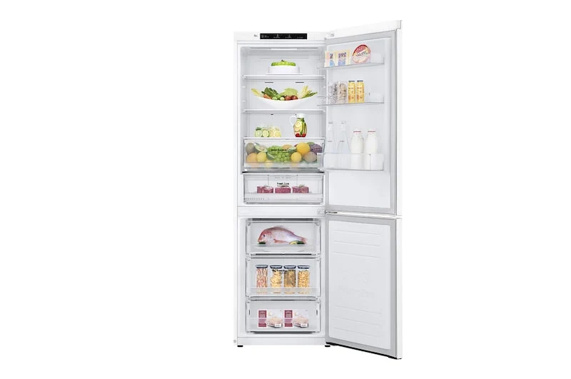 LG 24'' 12 pi cu Réfrigérateur - profondeur comptoir - blanc - LBNC12231W - boîte ouverte