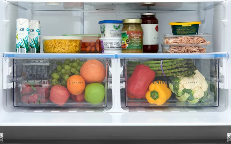 Frigidaire 36'' 23.3 pi cu Réfrigérateur -Distributeur d'eau (intérieur) - Distributeur de glaçe dans le congélateur - Inox - FRFG2011AV - Boîte Ouverte