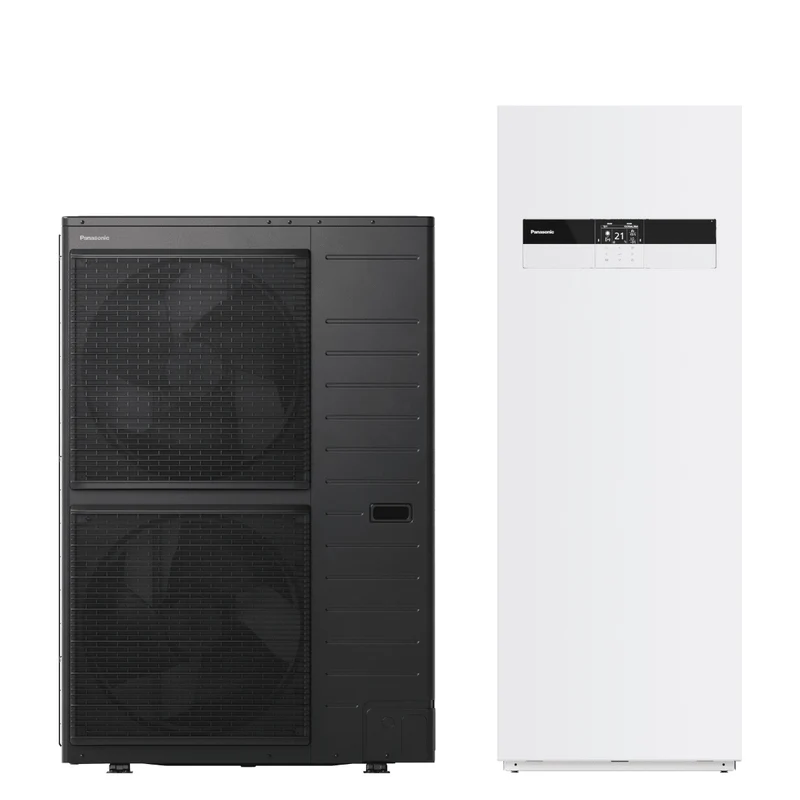Pompe à chaleur air-eau Panasonic Aquarea T-CAP R290 All in One 185 L - 9 kW Monophasé appoint 3 kW série M
