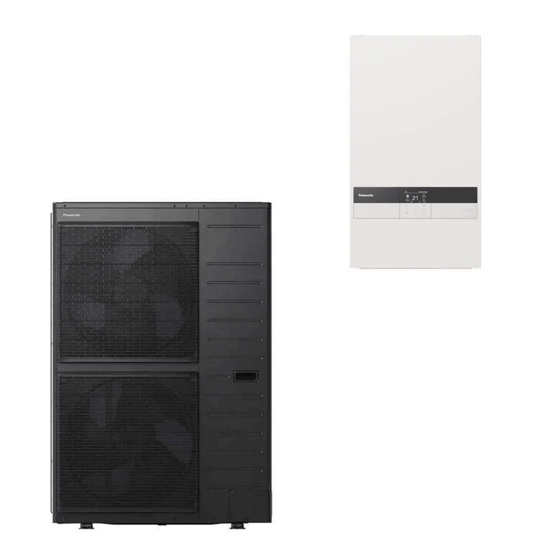 Pompe à chaleur air-eau Panasonic Aquarea T-CAP Bi-bloc R32 - 12 kW Triphasé Série K