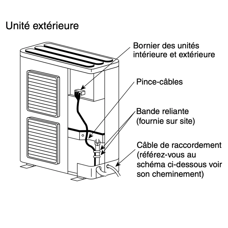 Pompe à chaleur air-eau Panasonic Aquarea T-CAP Bi-bloc R32 - 12 kW Triphasé Série K
