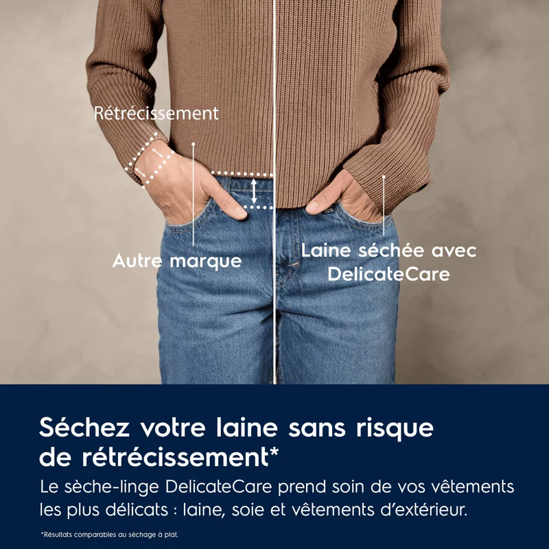 Sèche-linge Pompe à chaleur DelicateCare™ 700 10.0 ELECTROLUX EW7H131CO