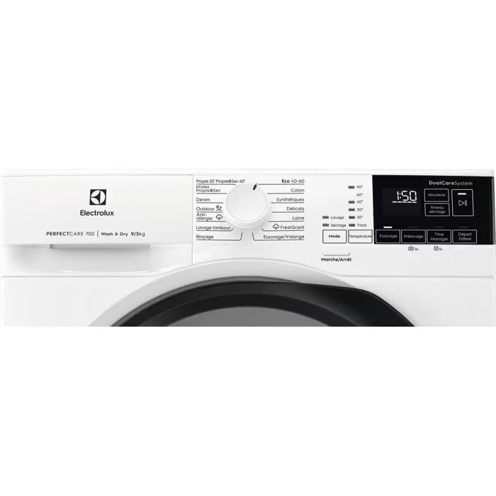 Lave-linge séchant PerfectCare 700 9/5.0 kg ELECTROLUX EW7W954DA