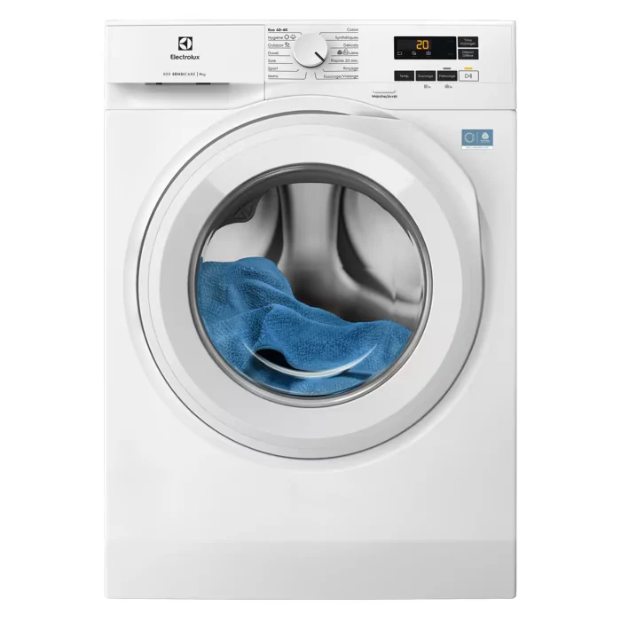 Lave-linge hublot Pose-libre SensiCare 600 9 kg ELECTROLUX EW6FI914WA