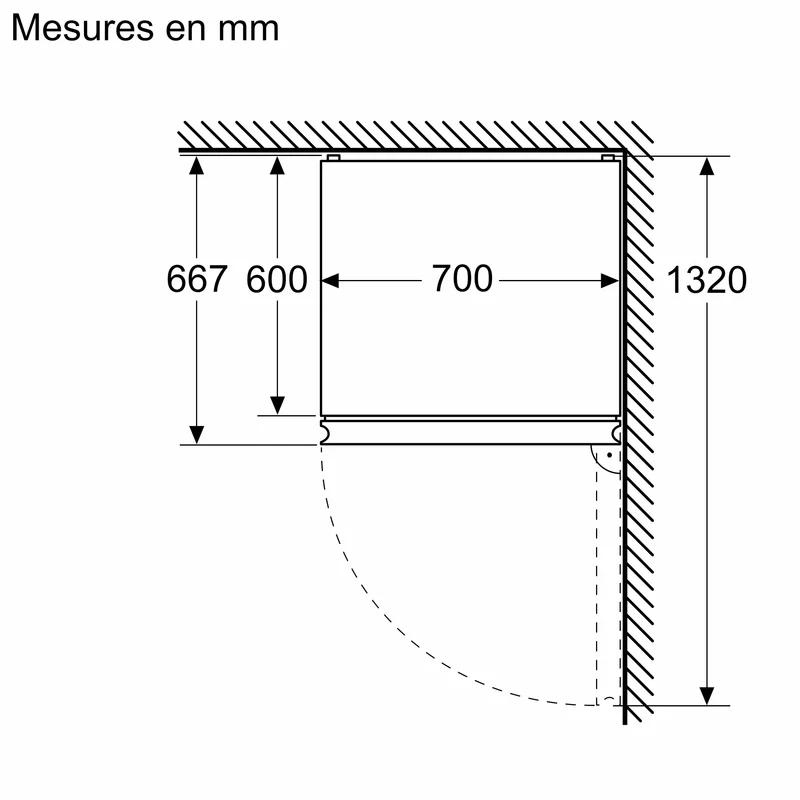 Réfrigérateur Avec Congélateur 440 Litres Reconditionné SIEMENS KG49NVIAG
