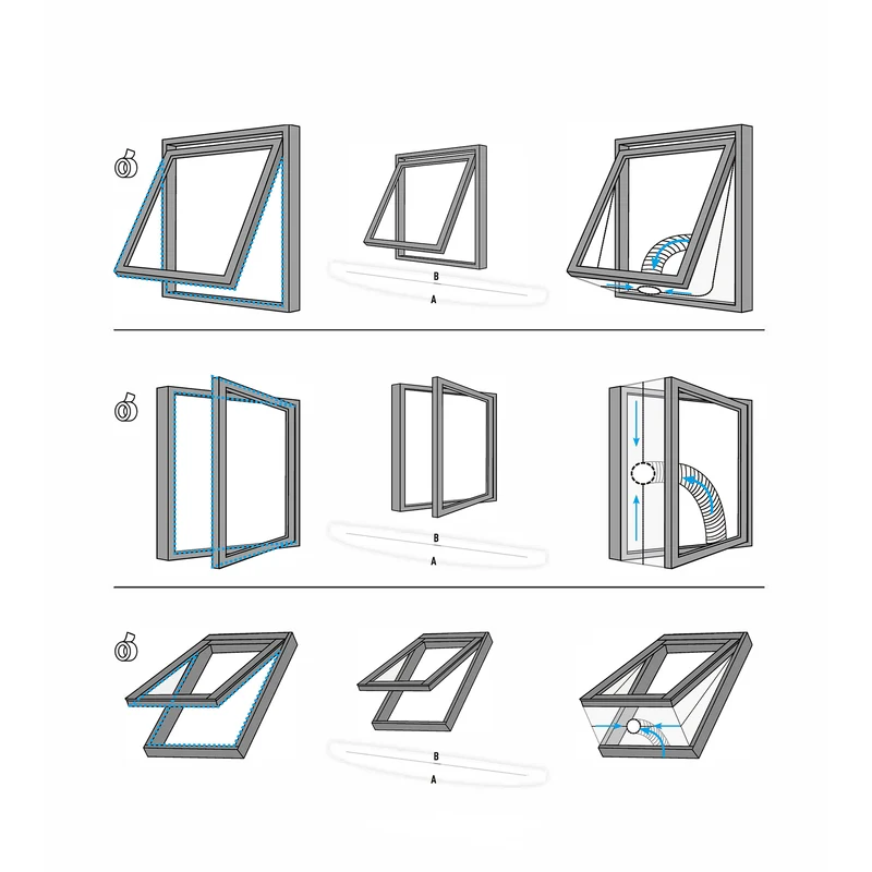 Coolseal Window Seal Kit for Mobile Airco