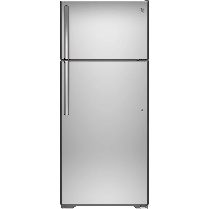 GE 30'' 18 pi cu Réfrigérateur Congélateur Supérieur- Inox - GTS18FSLKSS - Boîte Ouverte