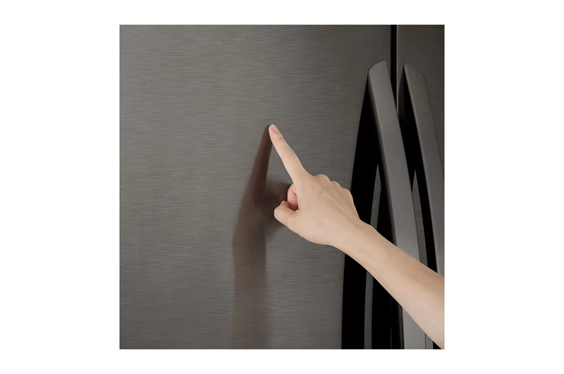 LG 36'' 28 pi cu Réfrigérateur - technologie ThinQMD - LRFS28XBD - noir inox - boîte ouverte