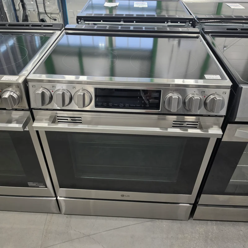 LG 30'' 6.3 pi cu Cuisinière encastrable - inox - LSEL6335XE - boîte ouverte