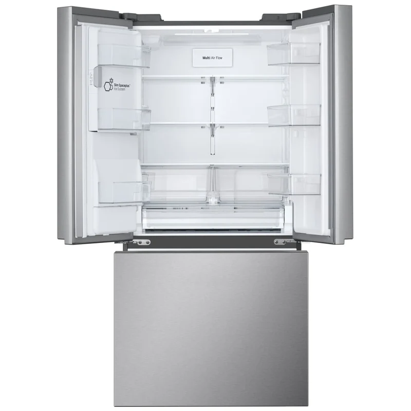 LG 33'' 25 pi cu Réfrigérateur portes francaises - distributeur d'eau - inox - LF25H6330S - boîte ouverte
