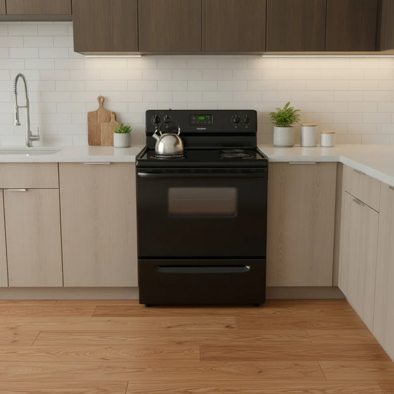 Frigidaire 30'' Cuisinière Serpentin- Noir - Reconditionné
