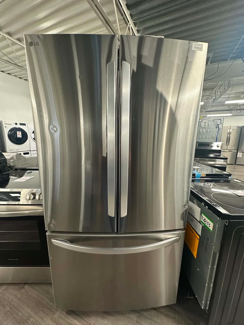 Lg 36'' 29 pi cu Réfrigérateur à 3 Battants - Inox- LF29T60000S - Boîte ouverte