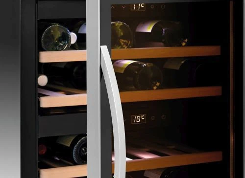 Cave à vin professionnelle 40 bouteilles double zone encastrable