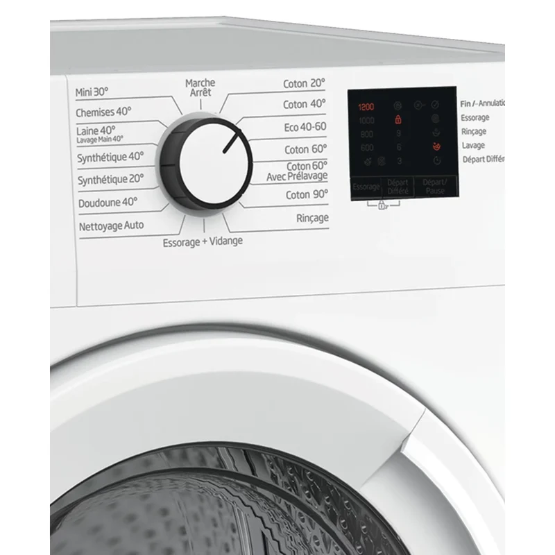Lave-linge hublot BEKO 8kg