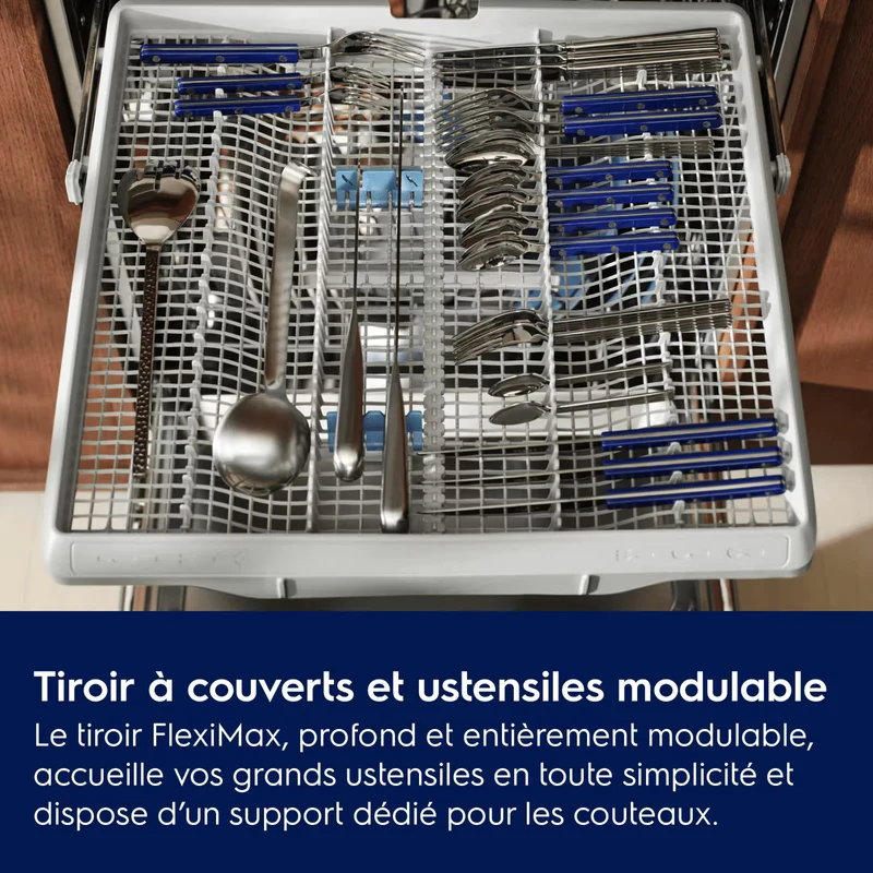 Lave-vaisselle Semi-intégrable 60 cm SmartSelect 14 couverts ELECTROLUX E62IB200SX