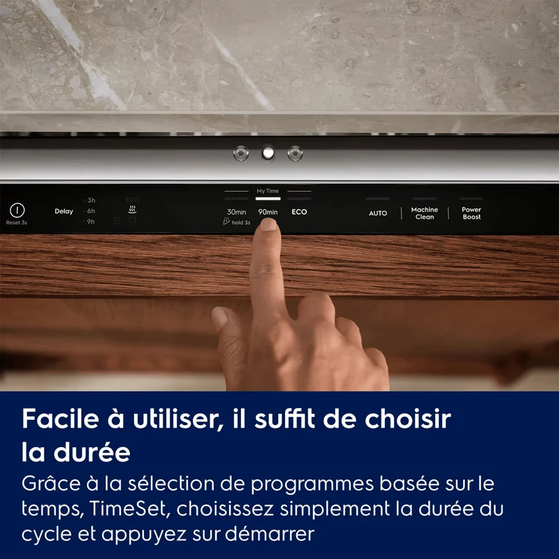 Lave-vaisselle Tout Intégrable 60 cm AirDry 14 couverts ELECTROLUX KL52E200S