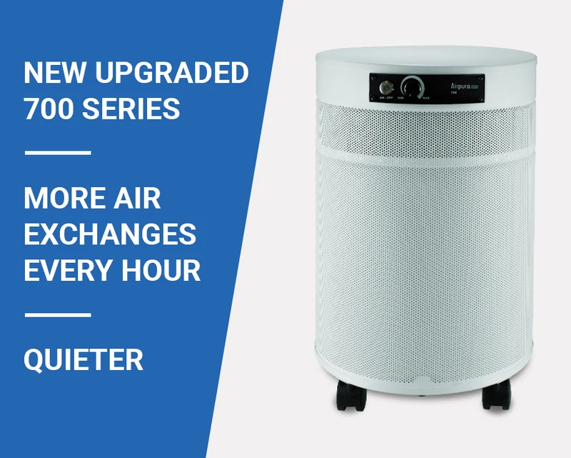 G700 DLX - Odor-Free Carbon for the Chemically Sensitive (MCS)- Plus Air Purifier