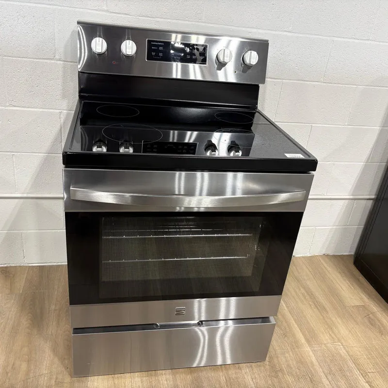 Kenmore 30'' Cuisinière - Vitrocéramique - Inox - Reconditionné