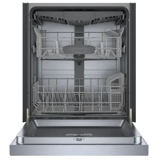Bosch 24'' 46 dBA Lave-Vaiselle - Certifié ENERGY STAR® - Inox - SHE5AE75N-41 - Boîte Ouverte