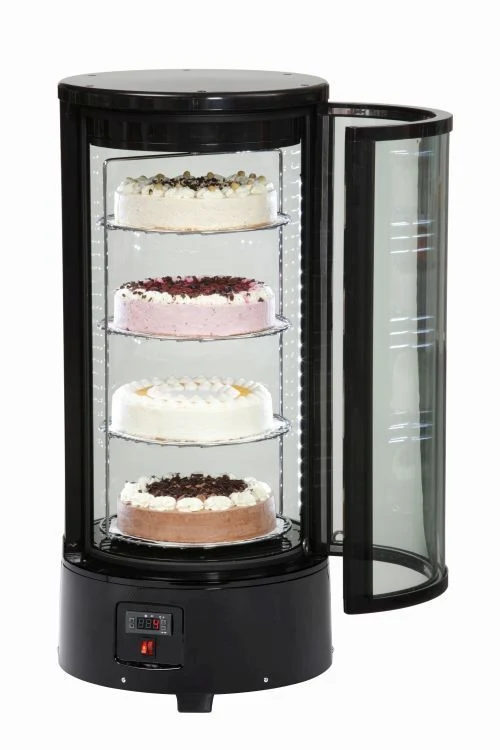 Vitrine réfrigérée à gâteaux compacte 72l