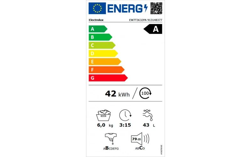 Lave-linge Top PerfectCare 700 6.0 kg ELECTROLUX EW7T3632PA