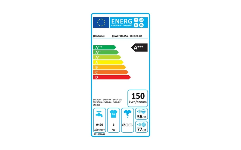 Lave-linge Top PerfectCare 600 6.0 kg ELECTROLUX EW6T3164A