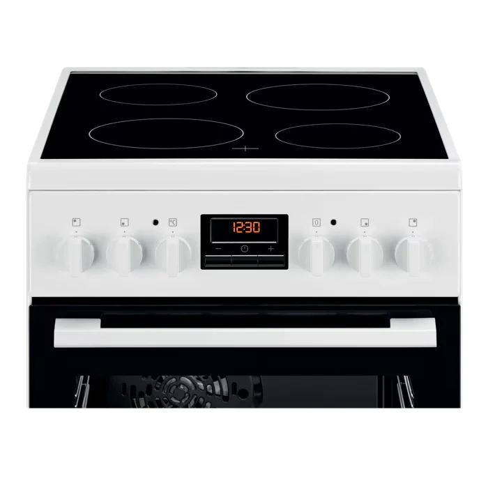 Cuisinière Vitrocéramique 50x60 4 foyers Multifonction ELECTROLUX LKR524288W