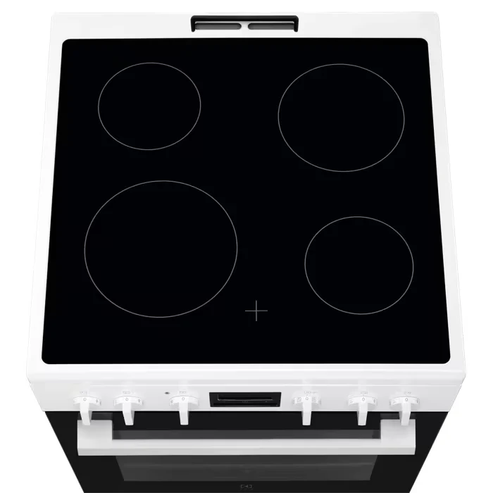 Cuisinière Vitrocéramique 60x60cm 4 foyers SteamBake ELECTROLUX LKR664177W