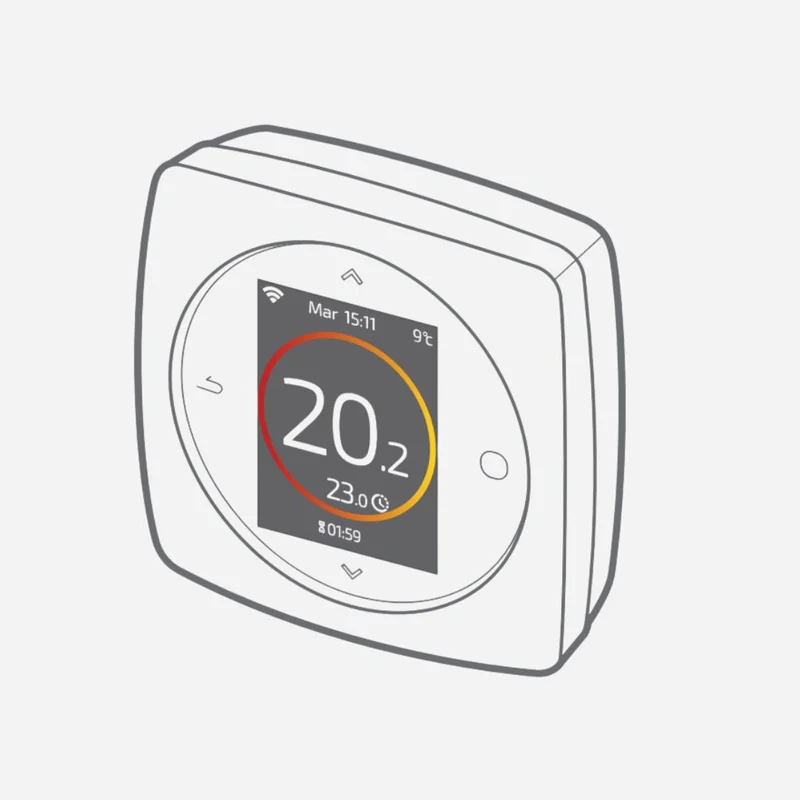 Thermostat d'ambiance Thermor 228 radio connecté