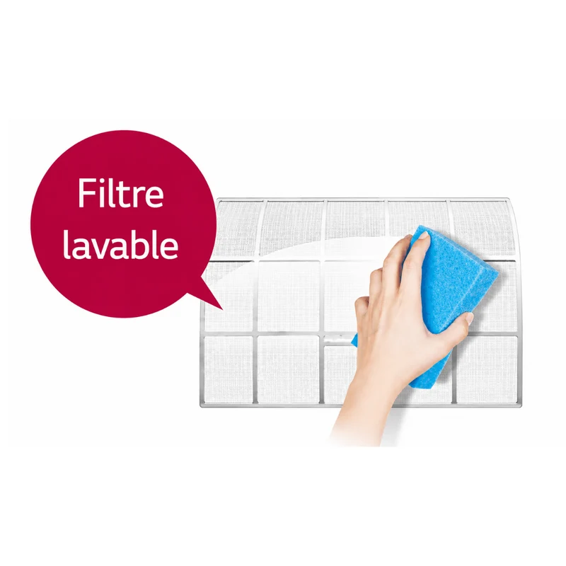 Climatisation mono-split LG DualCool Standard Pro 2,5 kW R32 réversible