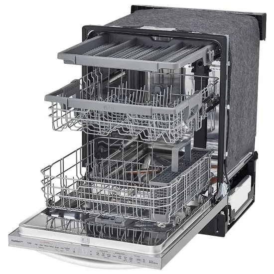LG 24''46 - LDTS5552SdB -Le lave-vaisselle - 46 dB- Lave-vaisselle - Inox - Boîte Ouverte