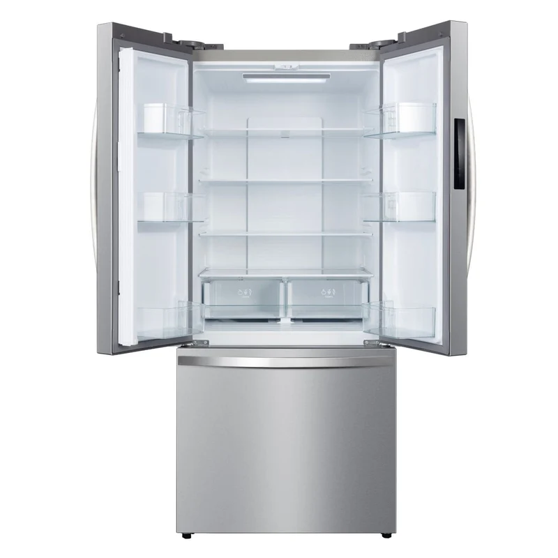 Kenmore 30 po 17.5 pi cu Réfrigérateur portes françaises - profondeur comptoir - machine à glace - inox - 46-75525 - Boîte ouverte