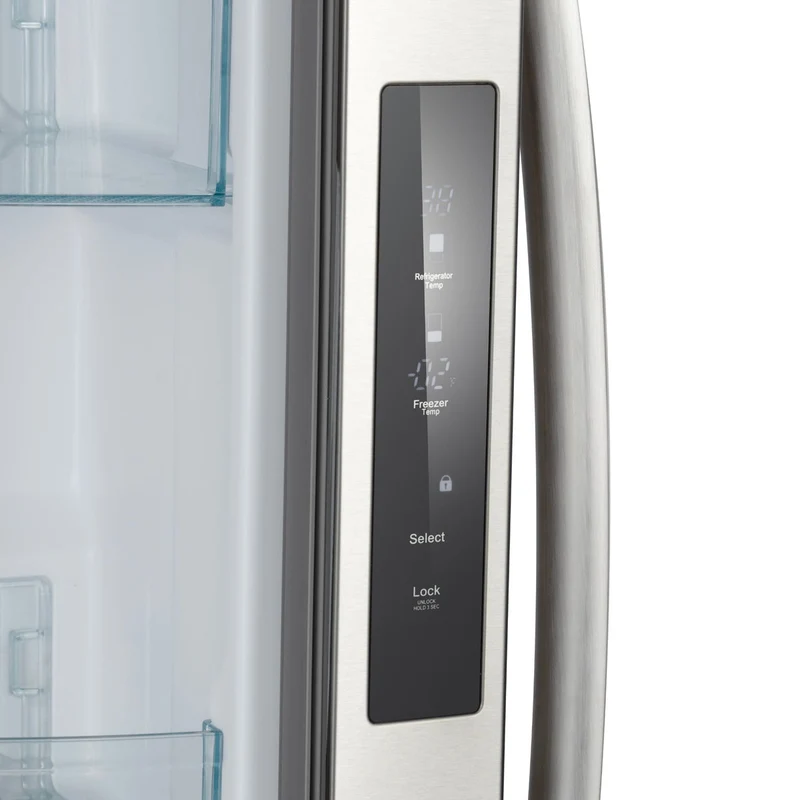 Kenmore 30 po 17.5 pi cu Réfrigérateur portes françaises - profondeur comptoir - machine à glace - inox - 46-75525 - Boîte ouverte