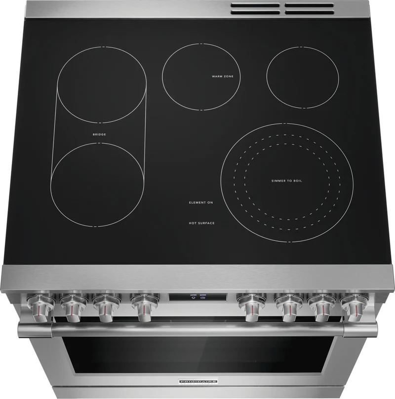 Frigidaire Professionnel 30 po 6.2 pi cu Cuisinière encastrable - Convection - Inox - PCFE308CAF - Boîte Ouverte
