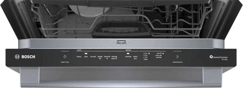 Bosch 24" 46 dBA Lave vaisselle Encastré - Inox - SHX5AEM5N - Boîte Ouverte