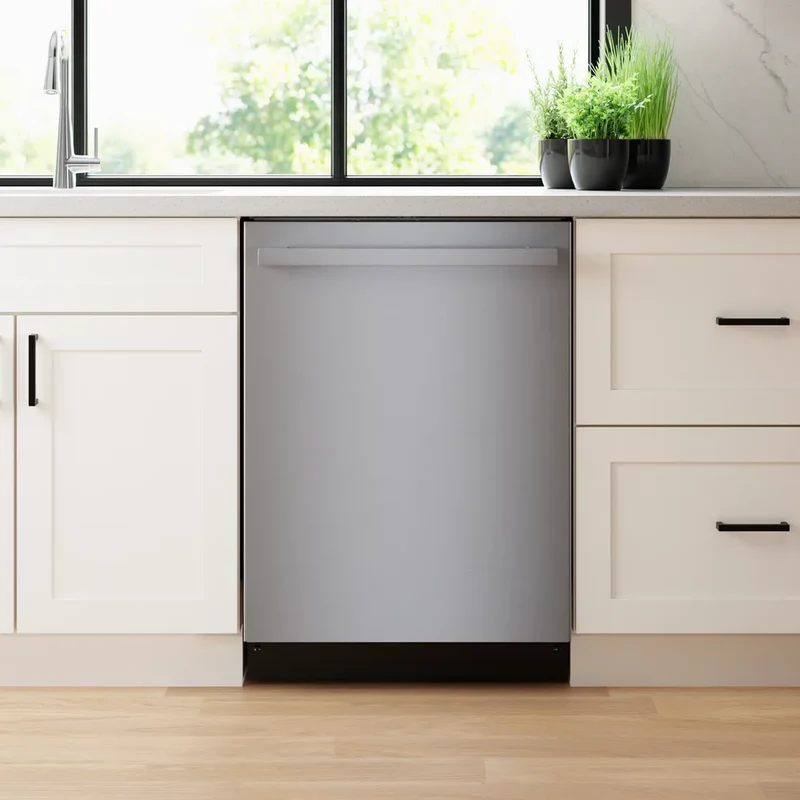 Bosch 24" 46 dBA Lave vaisselle Encastré - Inox - SHX5AEM5N - Boîte Ouverte