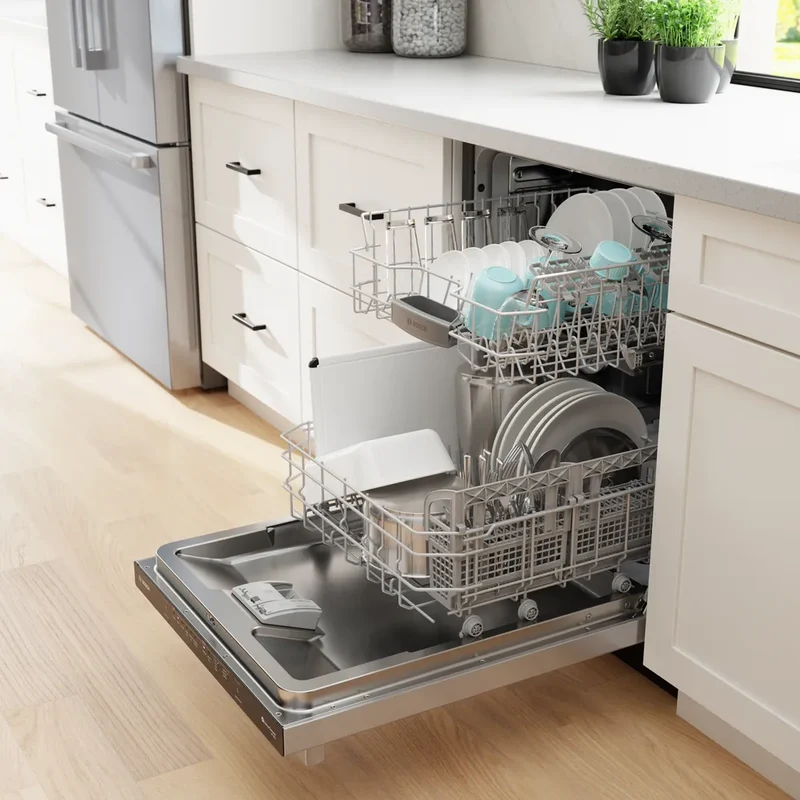 Bosch 24" 46 dBA Lave vaisselle Encastré - Inox - SHX5AEM5N - Boîte Ouverte