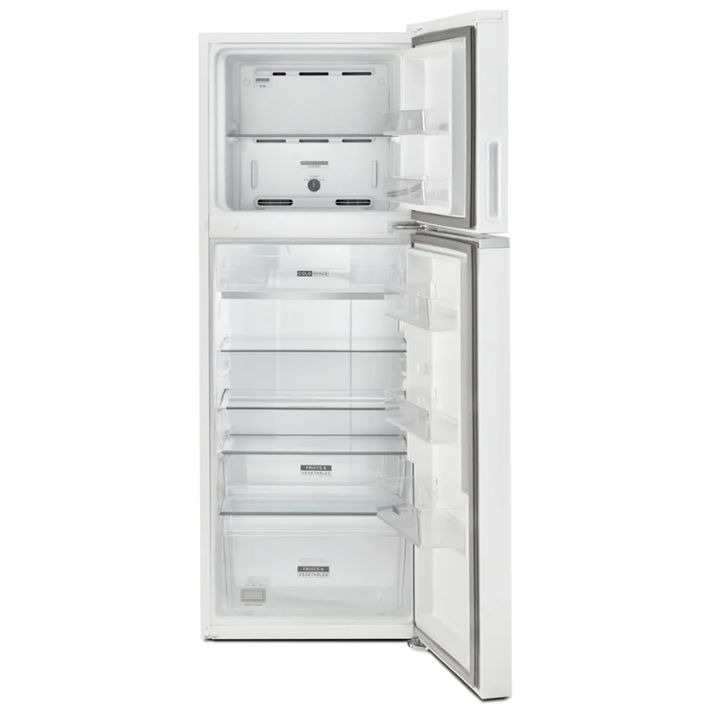 Whirlpool 24'' 12.2 pi cu Réfrigérateur Congélateur Supérieur - EnergyStar - Blanc - WRT313CZLW - Boîte Ouverte