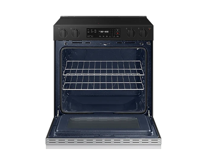 Samsung 30'' 6.3 pi cu. Cuisinière encastrable - wifi -autonettoyant - noir inox - NSE6DG8100S - Neuf