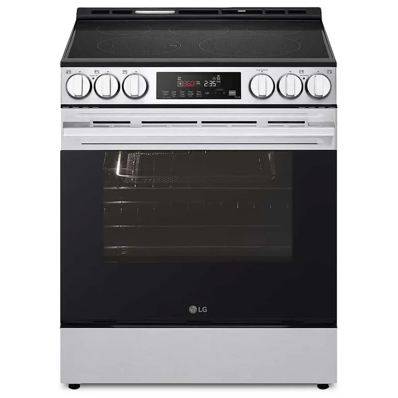 LG 30'' 6.3 pi cu Cuisinière encastrable - inox - LSEL6333XE - boîte ouverte