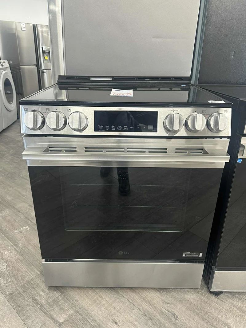 LG 30'' 6.3 pi cu Cuisinière encastrable - inox - LSEL6333XE - boîte ouverte