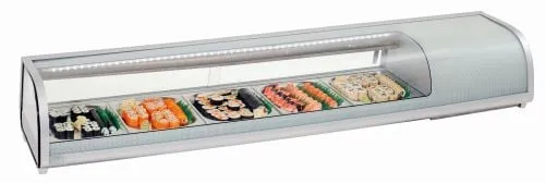 Vitrine à sushis professionnelle