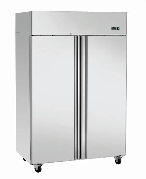 Armoire réfrigérée professionnelle inox 2 portes – 1400 L – GN 2/1