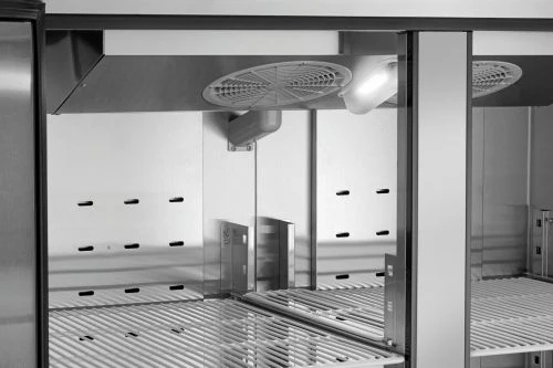 Armoire réfrigérée professionnelle inox 2 portes – 1400 L – GN 2/1