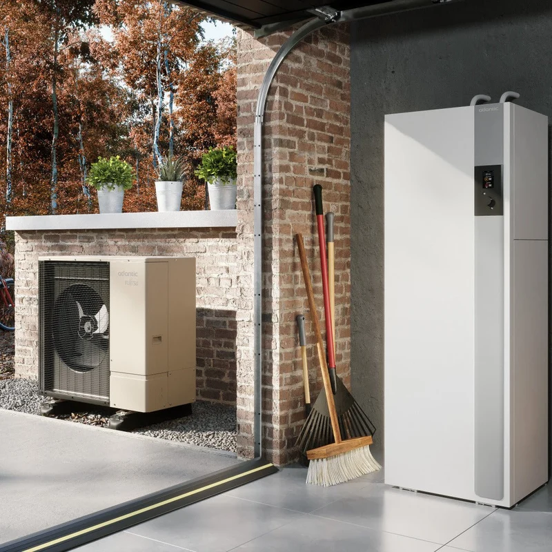 Pompe à chaleur air-eau Atlantic Alféa Excellia S Duo Split 12 kW Triphasé