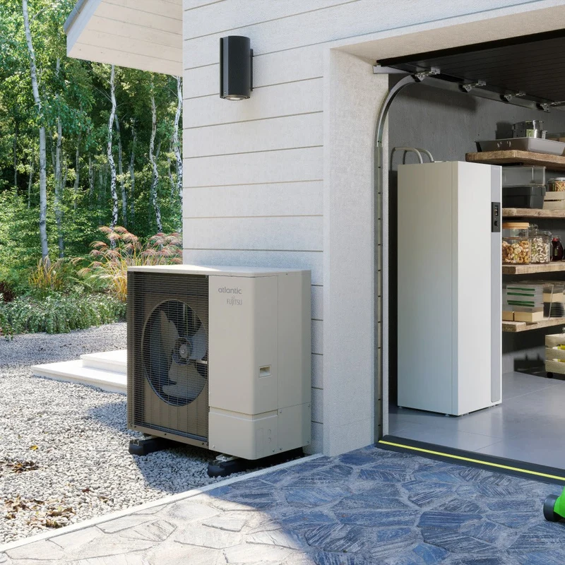Pompe à chaleur air-eau Atlantic Alféa Excellia S Duo Split 9 kW Monophasé